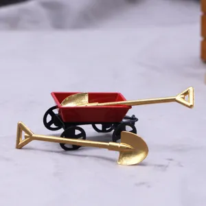RC crawler metaal mini schep miniatuur speelgoed DIY legering accessoire tuin gereedschap view