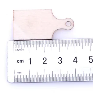 Mini wooden cutting board dollhouse miniature craft DIY wooden piece kitchen scene decor