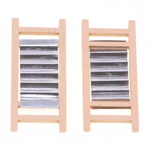 Dollhouse miniature wooden washboard bathroom accessories doll house micro scene props