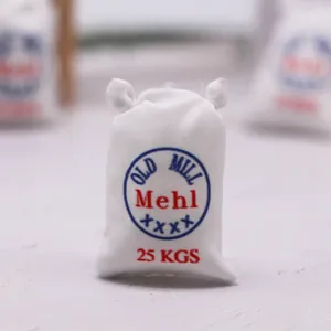 Puppenhaus Miniatur Mehlbeutel Puppenhaus Küche Szene dekorative Taschen Gewürzsack