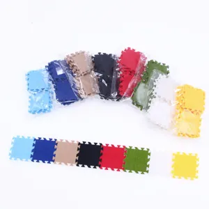 Tappeto incastrabile in feltro in miniatura per casa bambole accessorio scena BJD decoro