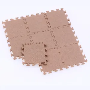 Tappeto puzzle in tessuto non tessuto per casa di bambole accessorio decorativo scena