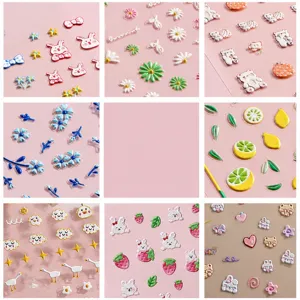 Lindos pegatinas de dibujos animados en relieve 5D impermeables para diario DIY deco