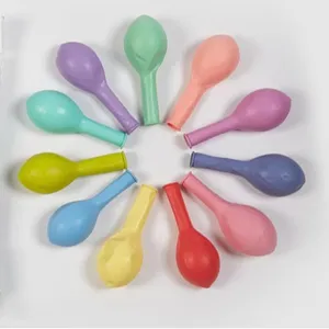 Macaron Latex Ballons Set 12 Zoll bunte Party Ballons fuer Hochzeit Geburtstag Deko