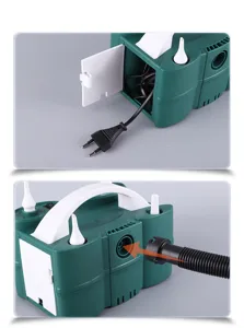 Electric air pump multi-functional inflator deflator for balloons and home use portable