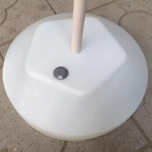 Stabile runde Wassertank Basis für Ballonbogen und Partydekorationen, langlebiger Kunststoff