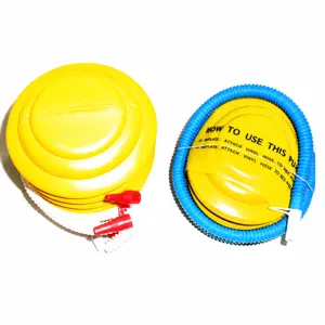 Portable Foot Air Pump Plastic Inflation Tool For Balloons Swimming Rings Inflatable Toys Party Supplies