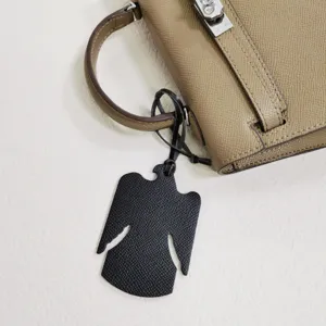 Adorno para Bolso de Águila de Cuero Genuino Colgante de Animal de Cuero de Vaca Hecho a Mano Adorno Colgante para Coche Accesorio Decorativo