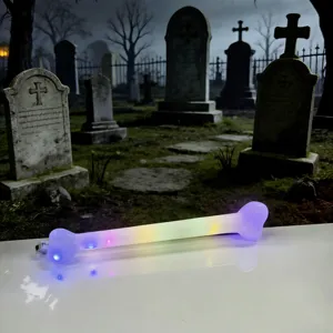 Halloween glowing bone lamp LED party decoration spooky prop festive atmospheric light toy