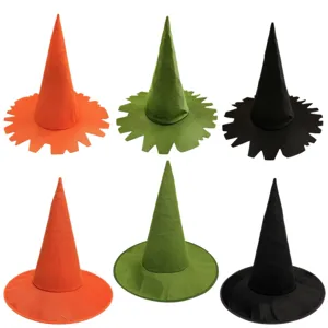 Halloween heksenhoed retro puntmuts feest kostuum cosplay vrouwen vermomming accessoire