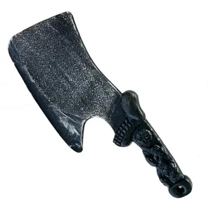 Halloween horror axe prop plastic simulation black cleaver party weapon costume accessory