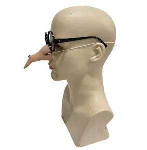 Funny witch long nose glasses party prop, perfect for Halloween costume masquerade and prank fun.
