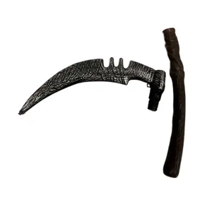 Halloween plastic scythe toy cosplay prop grim reaper weapon party performance costume accessory