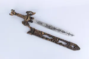 Children halloween toy plastic sword fantasy cosplay weapon costume prop decoration