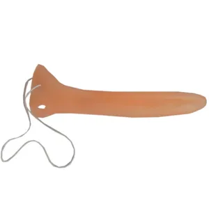 Halloween cosplay Pinocchio long nose prop with elastic string for kids costume party.
