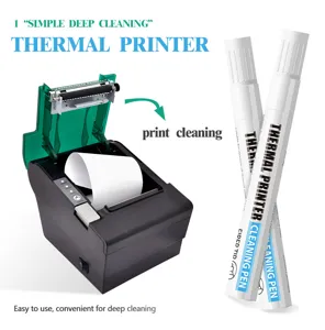 Thermodrucker Reinigungsstift und Belegdrucker Detailansicht, praktisches Werkzeug.