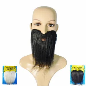 Halloween Fake Beard Costume Props Fabric Funny Large Mustache For Christmas Santa Claus Cosplay Masquerade Party Decor Supplies