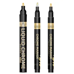 Flüssiger Chrom Markierungsstift mit Spiegel Effekt Metall Farbe für Modell Färbung.