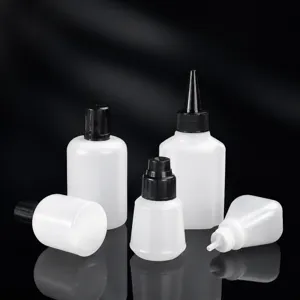 Nachfüllbare Marker Transparente Kunststoffflasche PE-Material Mehrere Spezifikationen Tinte Nachfüllen Unterabfüllbehälter mit Kappe