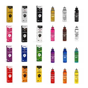60ml μελάνι μαρκαδόρου βαφής υγρό αναπλήρωσης σετ για μόνιμους μαρκαδόρους πολύχρωμο