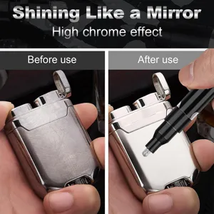 Glänzender Hochchrom Spiegel Effekt Lackstift für Modellbmalung und Oberflächen Reparatur.