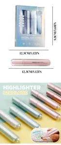 Pastel highlighters aesthetic cute aesthetic stationery set quick drying journal note taking school supplies