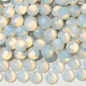 Flatback glass rhinestones opal crystal gems for nail art DIY crafts phone case decoration
