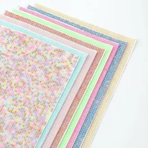 DIY self-adhesive resin rhinestone mesh sheets colorful sparkling rhinestone sheets crafts accessories