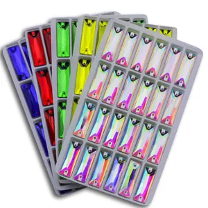 Glass sew-on crystal rhinestones with dual holes, long shape, colorful AB crystals for DIY craft.