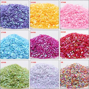 Maan Pailletten Hars DIY Nagelkunst Accessoires Kleding Afwerking Ambacht Glitters
