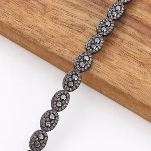 Glass rhinestone felt trim ribbon DIY apparel accessories sparkling crystal strip