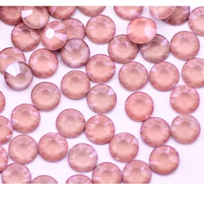 Flatback rhinestones for nail art DIY mocha crystal beads sparkling gems accessories