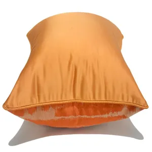Funda de cojín de lujo naranja cojín de sofá moderno para decoración de sala de estar