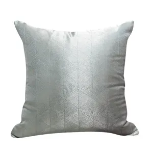 Moderne Luxus silber Kissenhülle geometrisches Muster dekorativer Kissenbezug für Sofa und Bett