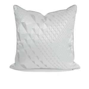 Moderno Minimalista Patrón Geométrico Funda de Cojín de Sofá Funda de Almohada Decorativa Suave para Sala de Estar Decoración del Hogar