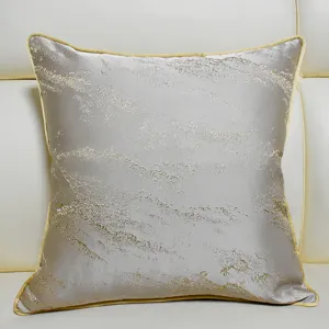 New Chinese sofa cushion cover luxury jacquard pillow case for living room home decor detail