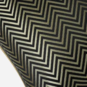 Luxury black gold chevron pillow cover modern geometric cushion case for sofa home decor 1pc