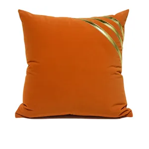 Federa per Cuscino Geometrica di Lusso Leggero in Poliestere Velluto Federa per Divano Decorazione per la Casa