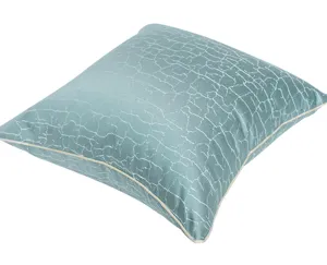 Modern nordic blue green cracked pattern throw pillow cover soft cushion for sofa home decor