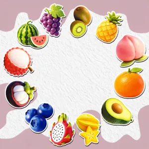 3D Fruit Refrigerator Magnets Cute Cartoon Waterproof Magnetic Stickers For Fridge White Board Home Kitchen Decor