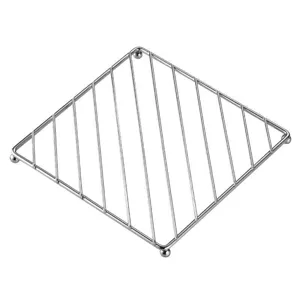 Iron electroplated wire heat insulation mat main image for kitchen dining table and hot dishes.