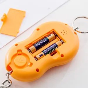 Portable electronic handheld scale battery compartment view, digital luggage scale 50KG.