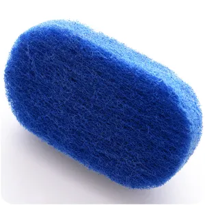 Esponja de limpieza azul estropajo para cocina ollas platos azulejos de baño limpieza del hogar.