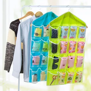 Hängender 16-Fach Schrank-Organizer für Unterwäsche, Socken und kleine Accessoires.