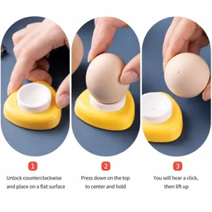 Magnetic egg piercer tool kitchen gadget for boiled eggs anti cracking tool kitchen tool