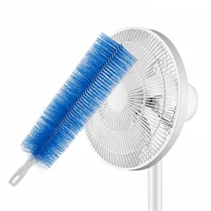 Brosse de nettoyage multifonctionnelle pour ventilateur plumeau flexible stores
