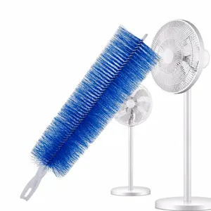 Brosse de nettoyage multifonctionnelle pour ventilateur, dépoussiéreur flexible pour stores.