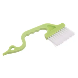 Swan shaped groove cleaning brush for window gaps, kitchen, bathroom, and keyboard cleaning.