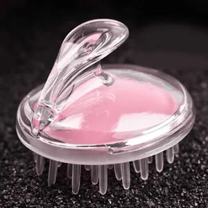 Silicone Shampoo Brush Scalp Massager Hair Scrubber Soft Bristle Head Massage Brush Bath Shower Tool For Women Men