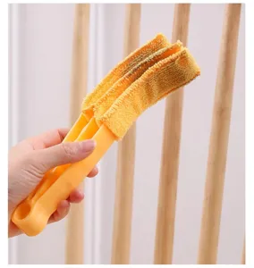 Cepillo de limpieza multicapa para persianas, rejillas de aire acondicionado y ventiladores.